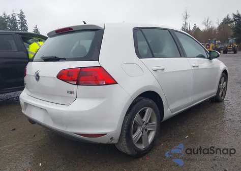 2017 Volkswagen Golf Tsi S 4-Door/Tsi Se 4-Door/Tsi Sel 4-Door/Tsi Wolfsburg Edition 4-Door из США, поврежденный, VIN 3VW217AU5HM034649